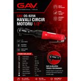 GAV 1/2" Os-8256 Havalı Cırcır Motoru 69nm (260mm)