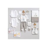 Gaye Bebe Bebek Hastane Çıkışı Lüx Set Pamuklu 10lu Set