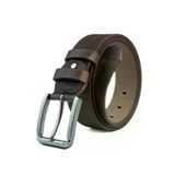 GAYIŞ Kutulu %100 Hakiki Manda Derisi 4cm Erkek Kot-Kumaş-Kanvas Pantolon Kemeri | Hediyelik Çeyizlik Kemer Erkek Kemeri - CRAZY DERİ KAHVERENGİ - 135 cm