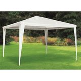 Gazebo Katlanabilir Bahçe Gazebo Çadır 3x3 Beyaz Polyester Malzeme ile Dayanıklı Koruma
