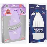 Gazella Ütü Altlığı + Ütü Masası Kılıfı Bezi 50 X 135 Cm Lila
