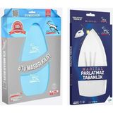 Gazella Ütü Altlığı + Ütü Masası Kılıfı Bezi 50 x 135 cm Mavi - Çok Renkli