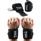 Gazelmanya 2'li Fitness Ağırlık Bilekliği Bilek Koruyucu Wrist Wraps Bilek Sargısı Halter & Fitness & Crossfit 2 Renk Fitness Bilekliği SİYAH - Standart - Siyah