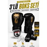 GAZELMANYA Boks Eldiveni Seti Boxing Gloves Boks Bandajı Boks Dişliği Kick Boks Eldiveni Muay Thai Eldiveni Çocuk ve Yetişkin Uyumlu Çocuk Boks Eldiveni Dövüş Eldiveni Mma Eldiveni