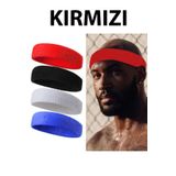 GAZELMANYA Havlu Ter Bandı Kafa Bandı Headband Tenis Saç Bandı Futbol Saç Bandı Basketbol Bandı Sporcu