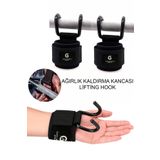 GAZELMANYA Lifting Hooks Ağırlık Kaldırma Kancası Ağırlık Kancası Fitness Eldiveni Ağırlık Eldiveni