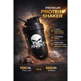 GAZELMANYA Protein Shaker Karıştırıcı Sporcu Shaker Antreman Shaker 500 ml Sporcu Suluğu Suluk Futbolcu Suluğu