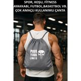 GAZELMANYA Spor Sırt Çantası Büzgülü Fitness Çantası Halı Saha Çantası Krampon Çantası Spor Çanta Gym Ayakkabı