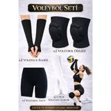 GAZELMANYA Voleybol Dizliği + Voleybol Taytı + Voleybol Elliği + Voleybol Çorabı 7 Parça Voleybol Seti Voleybol