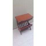 Gazete 18072 Sehpa Model Kayın MDF tabla Ceviz Boya Tutmalık Kutu sevk El yapım