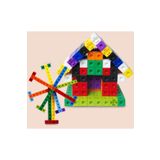 Gazi Kırtasiye Geçmeli Birim Küpler - Snap Cubes - Matematik Küpleri - Akıl Küpleri - 200 Parça - 2x2x2 Cm