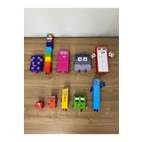 Gazi Kırtasiye Kes Yapıştır Oyna / 1-10'a Kadar 3 Boyutlu Numberblocks Maskotları / Kalın Karton Kağıt (Kendin Yap)
