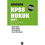 Gazi Kitabevi 2020 Dönüşüm Kpss Hukuk Cilt 1