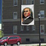 Gazi Mustafa Kemal Atatürk Portre Cephe Poster Bayrak - 3x4,5 metre