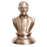 Gazi Mustafa Kemal Büstü Dekoratif Masaüstü 15 cm Atatürk Büstü Şık ve Anlamlı Hediyelik
