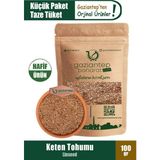 Gaziantep Baharat Keten Tohumu 100 gr - Sağlıklı ve Doğal Besin Takviyesi - 100 gr