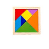 Gazi'nin Oyuncakları Ahşap Geometrik Tangram Zeka Oyunu - Çocuklar İçin Eğitici Şekil Eşleştirme Ve Bulmaca Puzzle