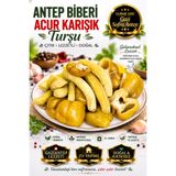 gazisofraantep Antep Biberi - Acur Karışık Turşu 4500 LT / Çıtır Lezzet, Doğal