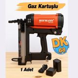 Gazlı DK68 Hafif Başlı Çivi Çakma Tabancası Şarjlı Bataryalı Pnömatik Çivi Çakma Döşeme Makinesi - Standart