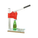 Gazoz Soda Kapağı Kapatma Makinesi 200 Kapak Şişe Domates Sos Kırmızı