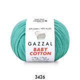 Gazzal 3426 Turkuaz Baby Cotton Xl El Örgü Ipi