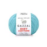 Gazzal 3451 Mavi Baby Cotton El Örgü İpi