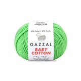 Gazzal 3466 Yeşil Baby Cotton El Örgü İpi