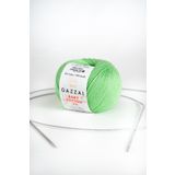 Gazzal Baby Cotton 25 gr Amigurimi, Punch El Örgü Ipi Taka Yarn (3466)