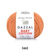 Gazzal Baby Cotton Amigurumi 50gr - Örgü İpi 3465 Açık Kiremit