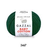 Gazzal Baby Cotton Amigurumi 50gr - Örgü İpi 3467 Nefti Yeşil