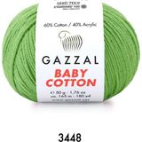 Gazzal Baby Cotton Amigurumi 50GR - Örgü Ipi - Çağla Yeşili