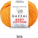Gazzal Baby Cotton Amigurumi 50GR - Örgü Ipi - Kırmızı - Siyah