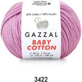 Gazzal Baby Cotton Amigurumi 50GR - Örgü Ipi - Lila