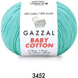 Gazzal Baby Cotton Amigurumi 50GR - Örgü Ipi - Okyanus