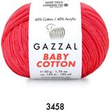 Gazzal Baby Cotton Amigurumi 50GR - Örgü Ipi - Pembe - Somon