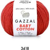 Gazzal Baby Cotton Amigurumi 50GR - Örgü Ipi - Taba