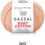 Gazzal Baby Cotton Amigurumi 50GR - Örgü Ipi - Ten