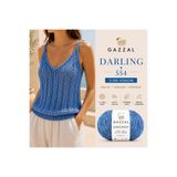 Gazzal Darling %100 Viskon El Örgü İpi 5’li Paket 500 Gr Parlak Yumuşak Yazlık Örgü İpi 554