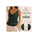 Gazzal Darling %100 Viskon El Örgü İpi 5’li Paket 500 Gr Parlak Yumuşak Yazlık Örgü İpi 556