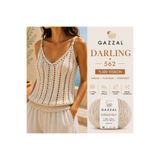 Gazzal Darling %100 Viskon El Örgü İpi 5’li Paket 500 Gr Parlak Yumuşak Yazlık Örgü İpi 562
