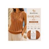 Gazzal Darling %100 Viskon El Örgü İpi 5’li Paket 500 Gr Parlak Yumuşak Yazlık Örgü İpi 563