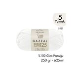 Gazzal Giza Matte 125 5551 - %100 Pamuk Yazlık Amigurumi ve Örgü İpi- 5 Yumak