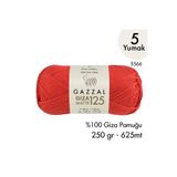 Gazzal Giza Matte 125 5566 - %100 Pamuk Yazlık Amigurumi ve Örgü İpi- 5 Yumak