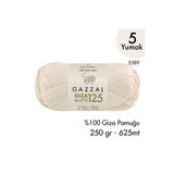 Gazzal Giza Matte 125 5589 - %100 Pamuk Yazlık Amigurumi ve Örgü İpi- 5 Yumak