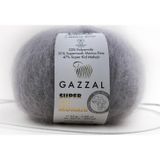 Gazzal Süper Kid Mohaır 25 Gr %78 Yün-%22 Pa Karışımlı Doğal El Örgü Ipi Taka Yarn (64434)