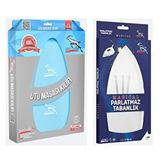 Gazzella Gazella Ütü Altlığı + Ütü Masası Kılıfı Bezi 50 X 135 Cm Mavi