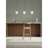 Gazzini Furniture Aarhus Iskandinav Ahşap Bar Sandalyesi - Natural