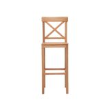 Gazzini furniture Alaçatı Ahşap Bar Sandalyesi