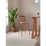 Gazzini furniture Ashbourne Ahşap Bar Sandalyesi