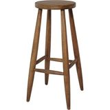 Gazzini Furniture Ashbourne Ahşap Bar Taburesi - Ceviz